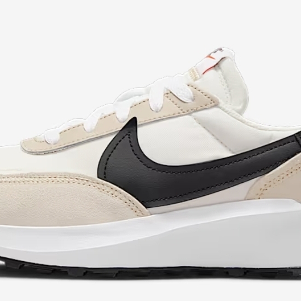 Nike Waffle Debut Sneakers - Sanddrift and Black - Picture 4 of 6